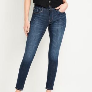 Old Navy Rock Star Mid Rise Super Skinny Jeans 4 Long